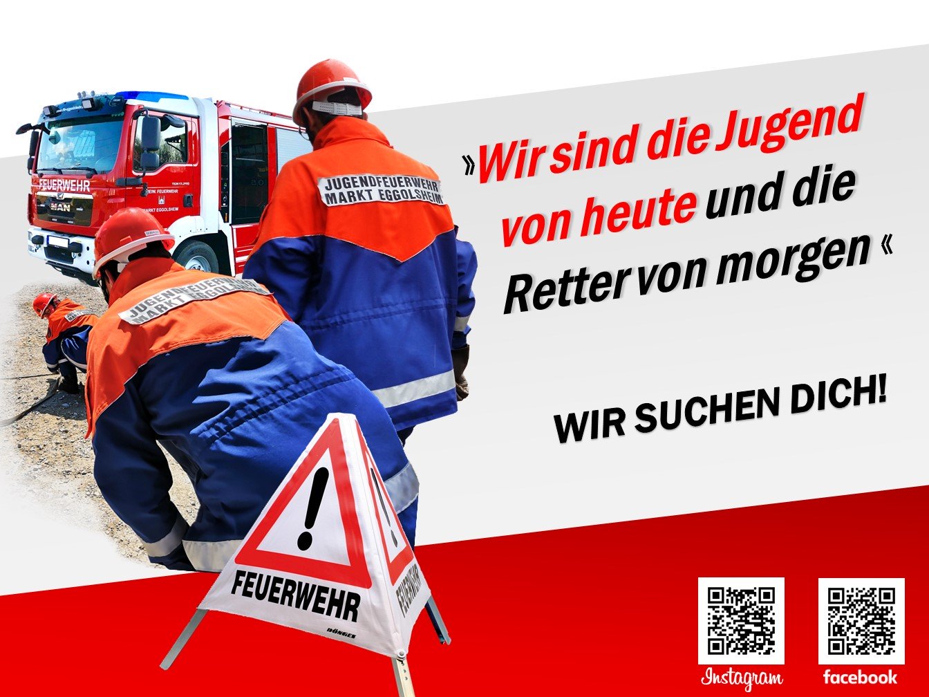 Plakat Jugendfeuerwehr