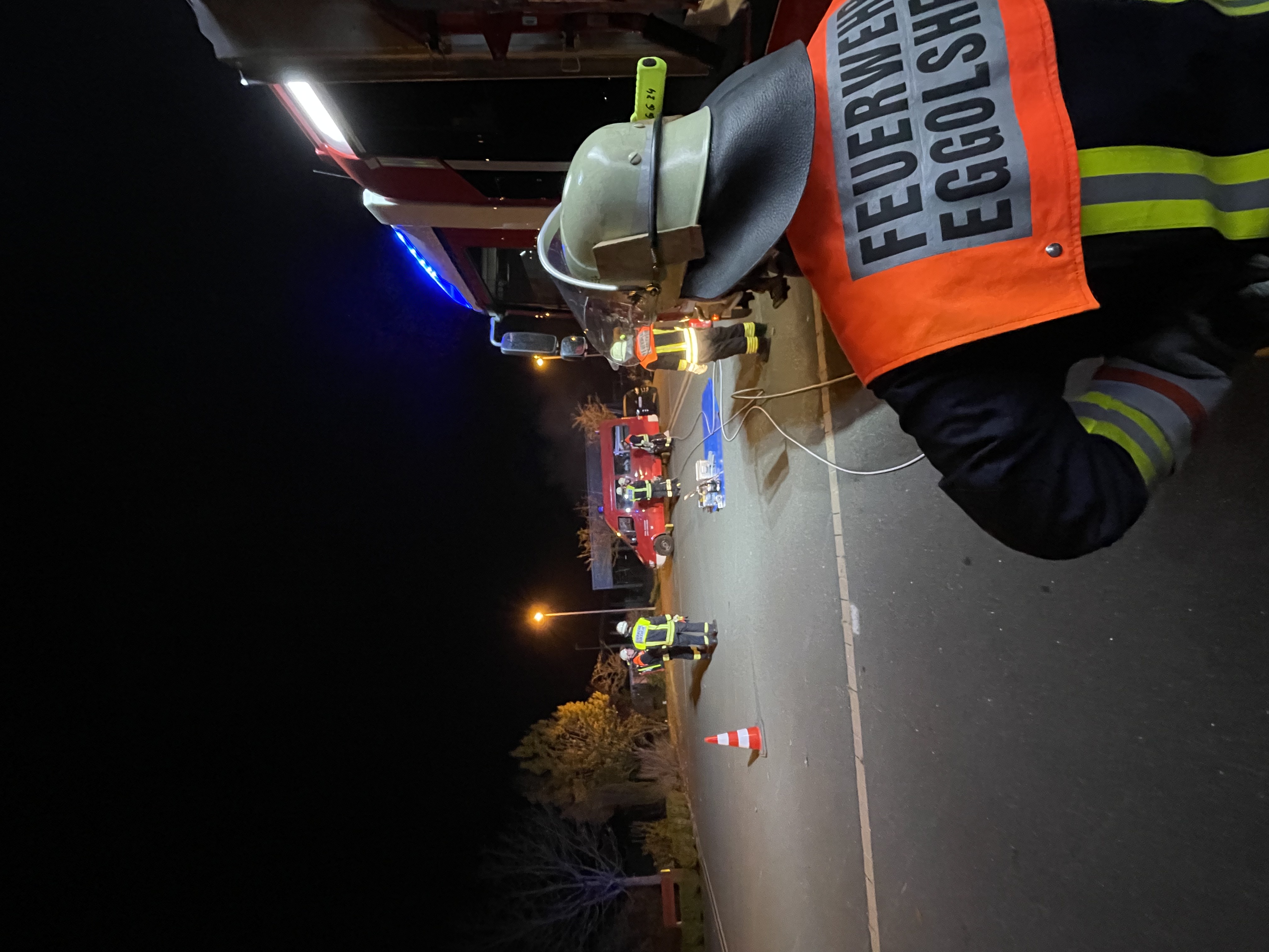 Feuerwehrübung der aktiven Mannschaft