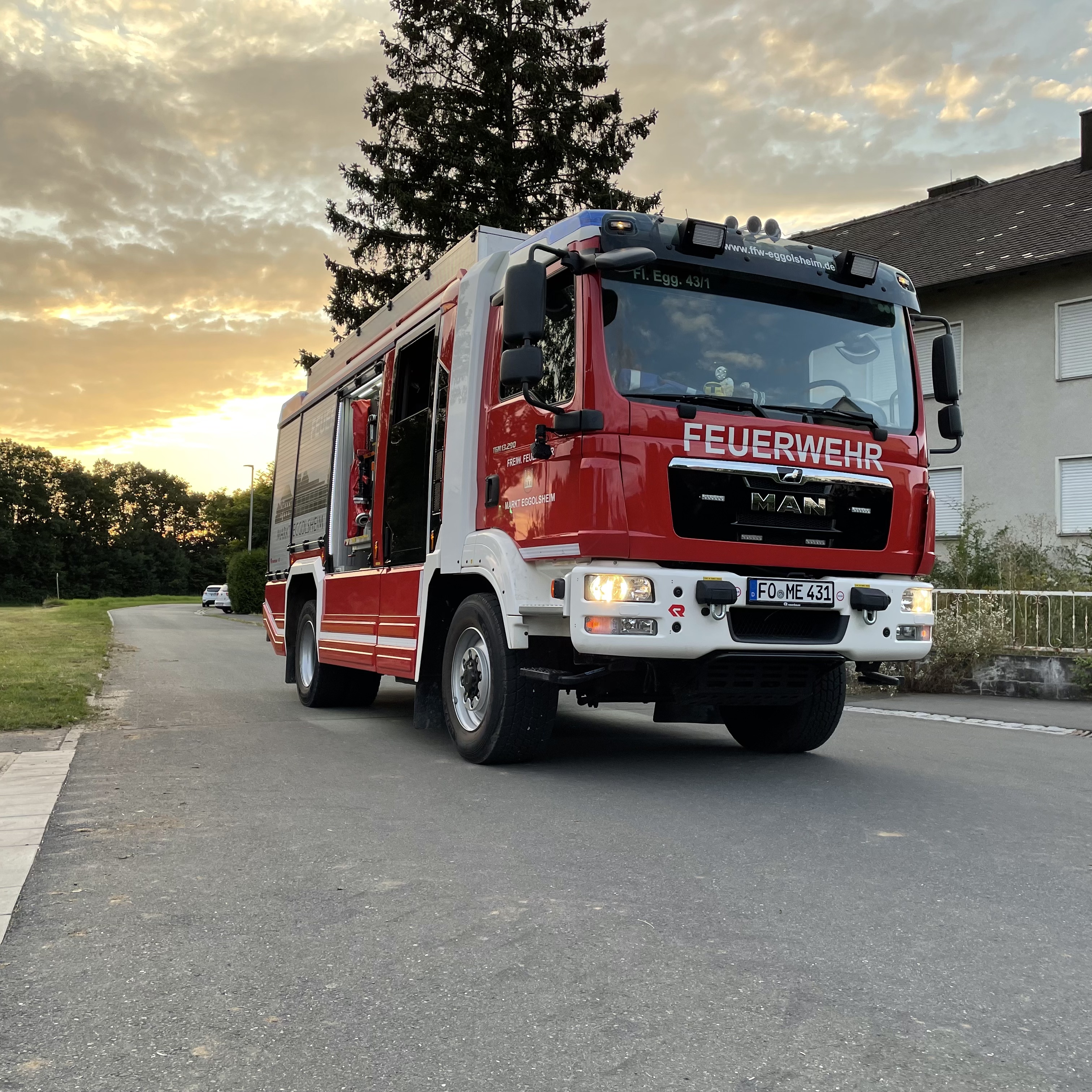 Feuerwehrübung Eggolsheim